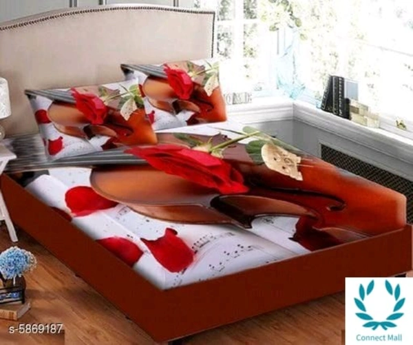 Velvet King Double Bedsheet - King (Length Size: 105 in Width Size: 95 in Pillow Length Size: 27 in Pillow Width Size: 17 in), Velvet